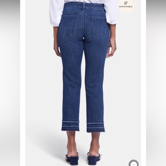 Marilyn‎ Straight Ankle Jeans With Attached Released Hems Inspire Blue - Picture 4 of 16